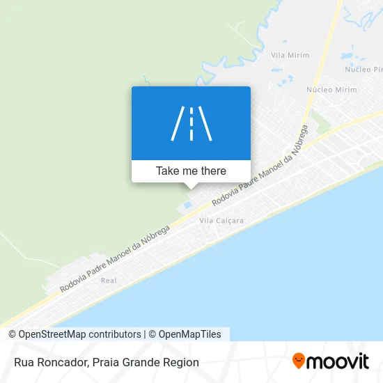 Rua Roncador map