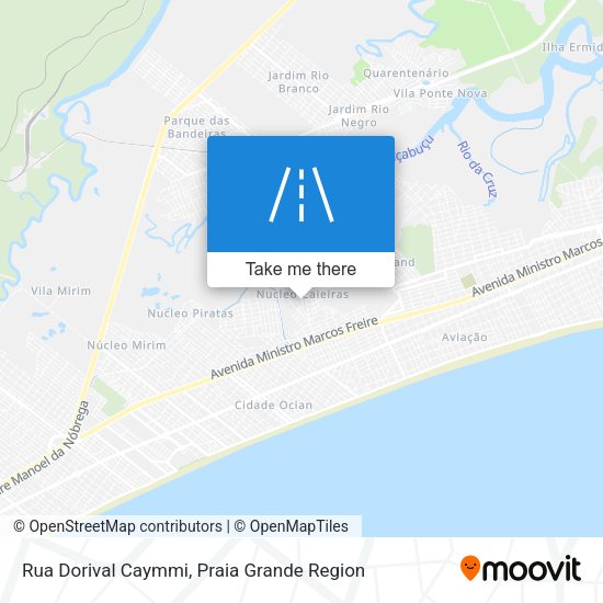 Rua Dorival Caymmi map