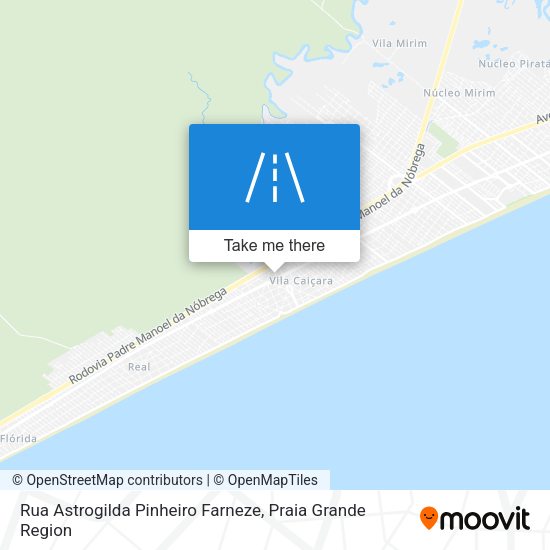 Rua Astrogilda Pinheiro Farneze map