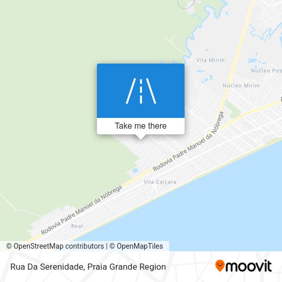 Rua Da Serenidade map