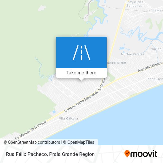 Rua Félix Pacheco map