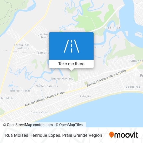 Rua Moisés Henrique Lopes map