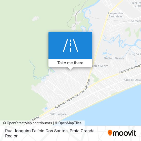 Rua Joaquim Felício Dos Santos map
