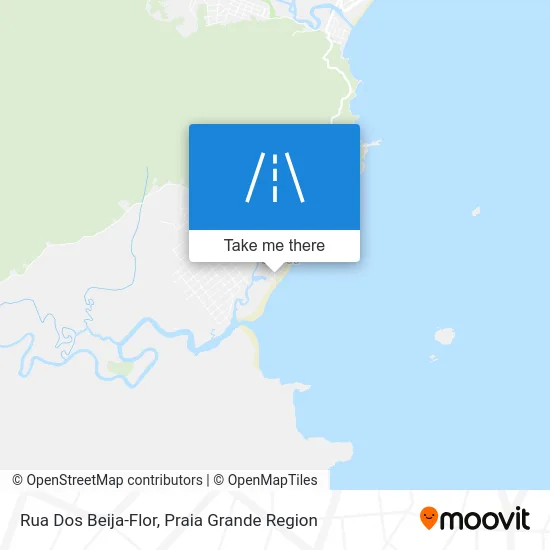 Rua Dos Beija-Flor map