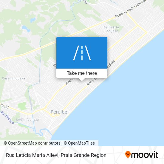 Rua Letícia Maria Alievi map