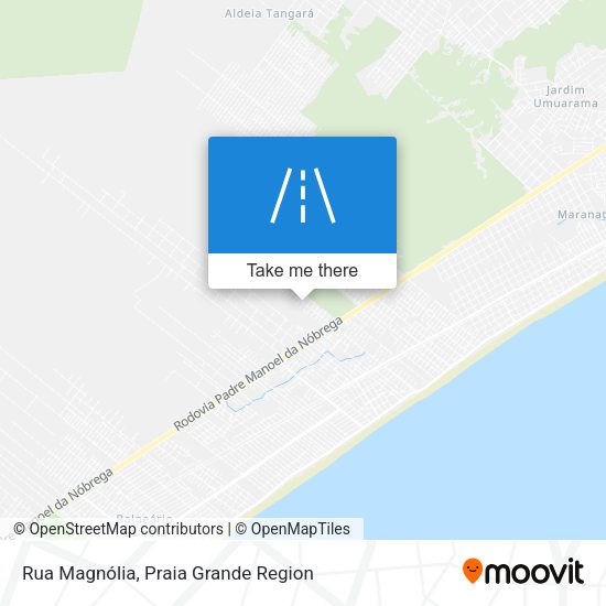 Rua Magnólia map