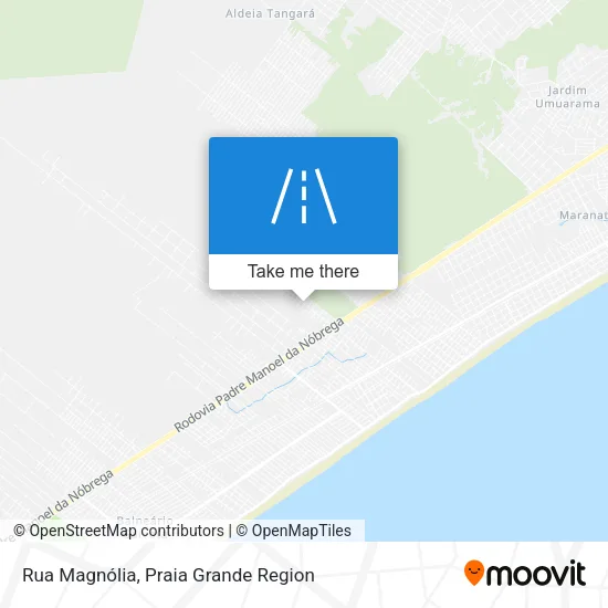Rua Magnólia map
