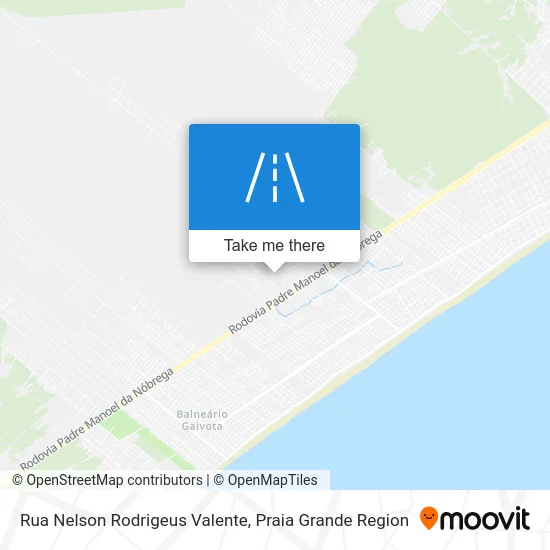 Rua Nelson Rodrigeus Valente map