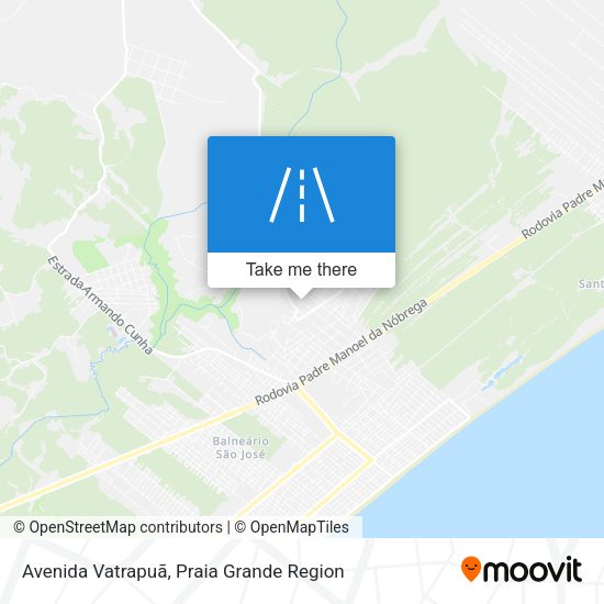 Avenida Vatrapuã map