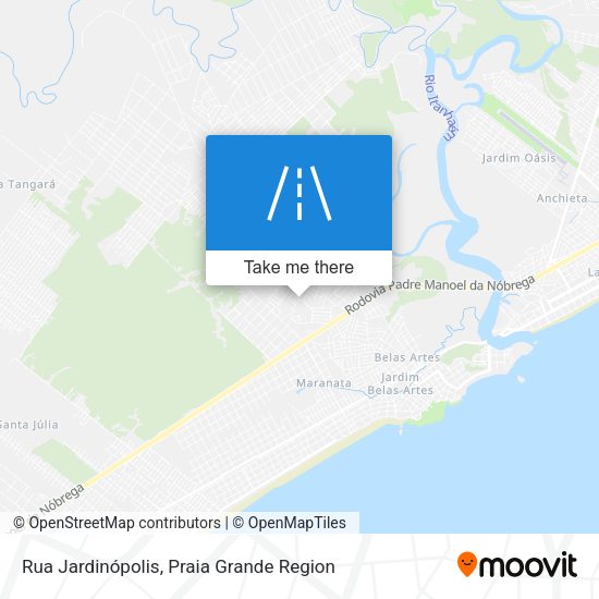 Rua Jardinópolis map