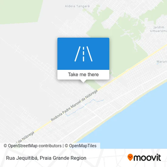 Rua Jequitibá map