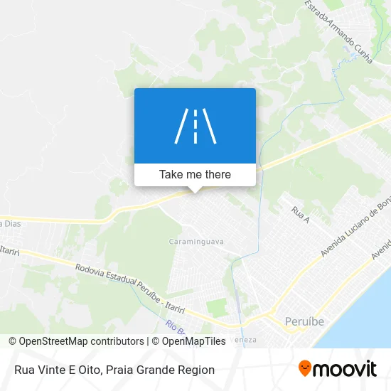 Rua Vinte E Oito map