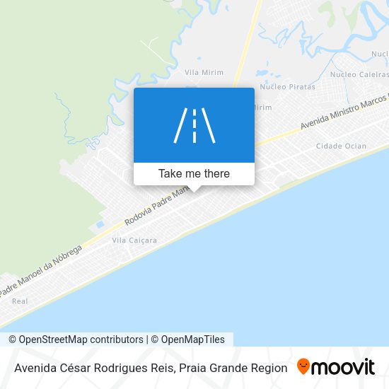 Avenida César Rodrigues Reis map