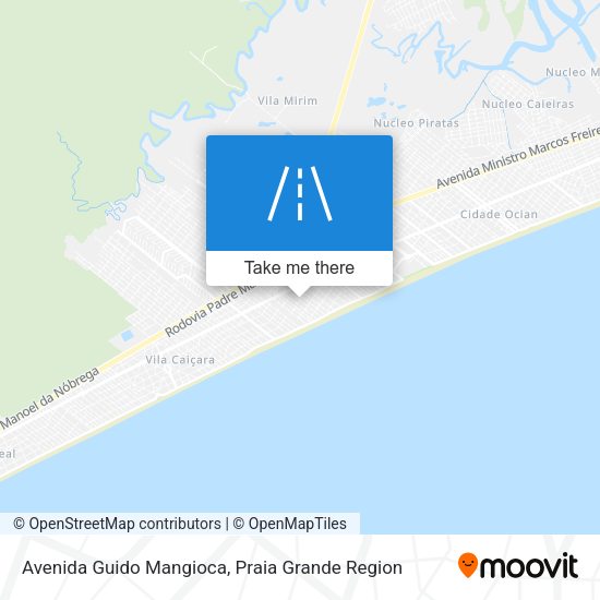 Avenida Guido Mangioca map