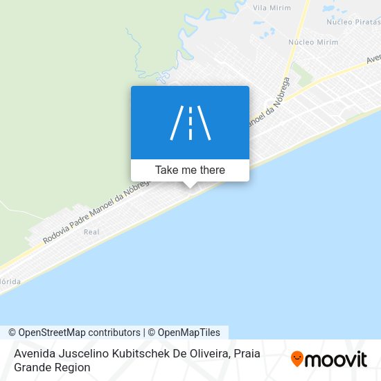 Avenida Juscelino Kubitschek De Oliveira map