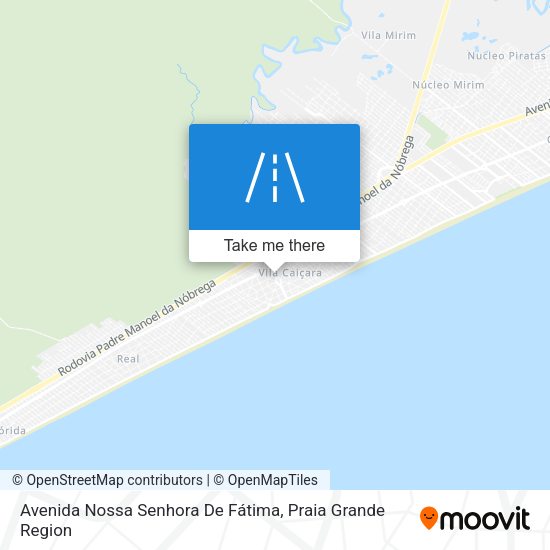 Avenida Nossa Senhora De Fátima map