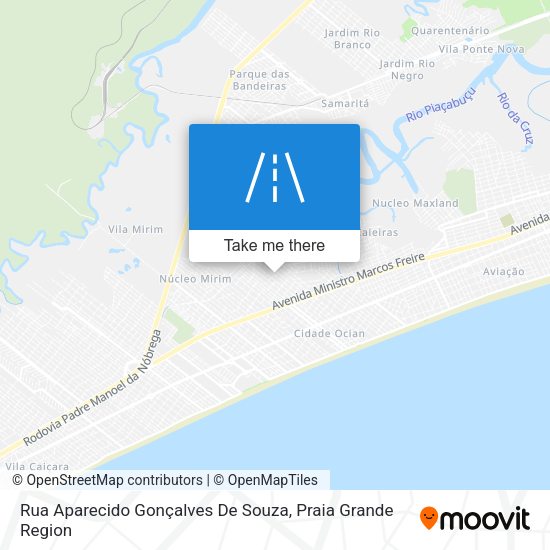 Rua Aparecido Gonçalves De Souza map