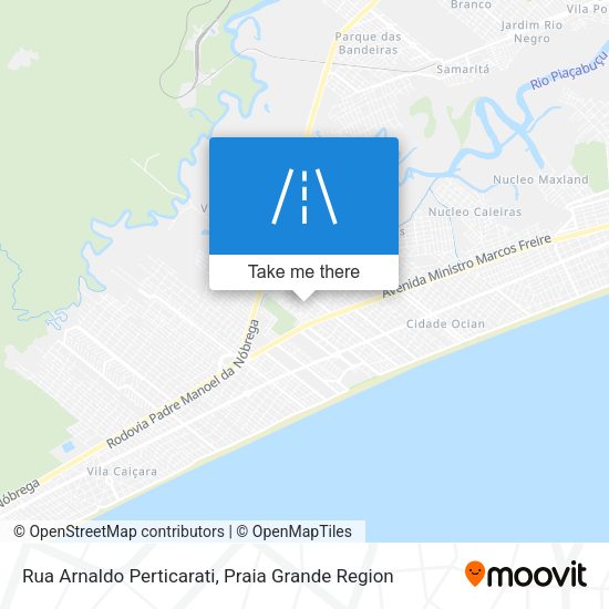 Rua Arnaldo Perticarati map