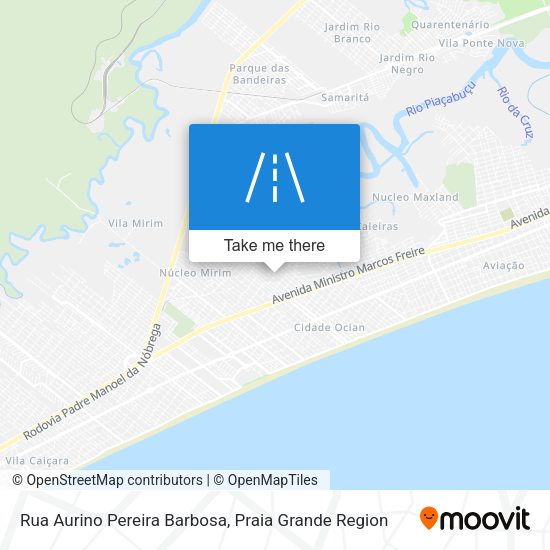 Rua Aurino Pereira Barbosa map