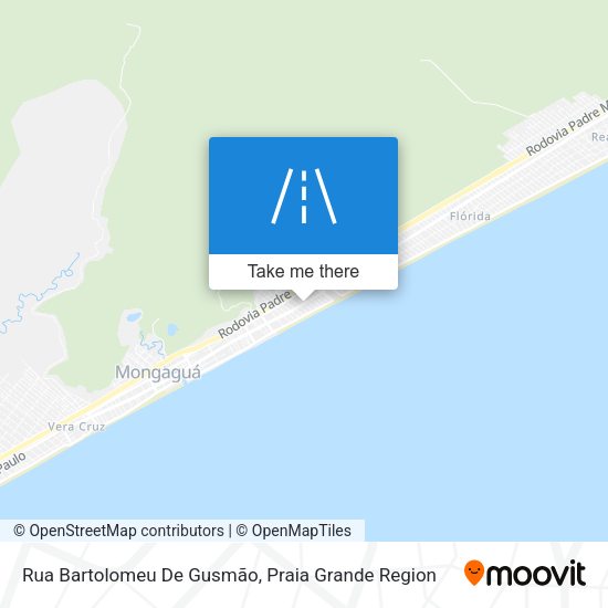 Rua Bartolomeu De Gusmão map