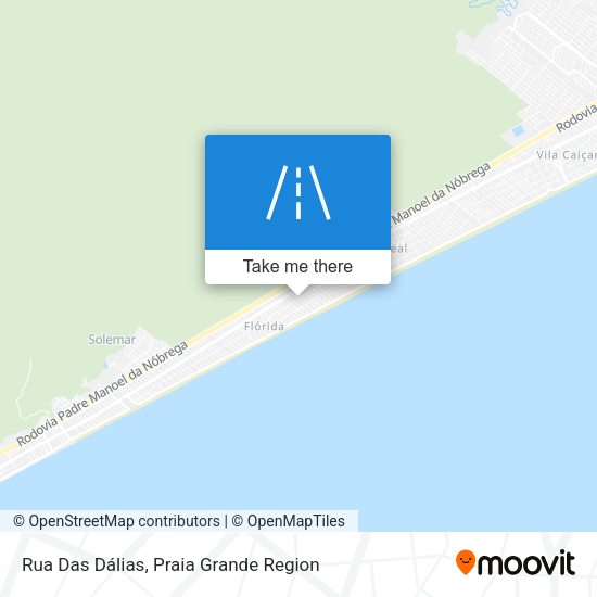 Rua Das Dálias map