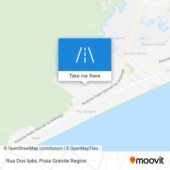 Rua Dos Ipês map