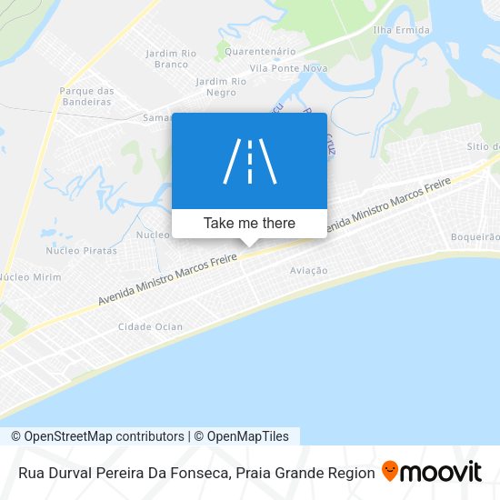 Rua Durval Pereira Da Fonseca map