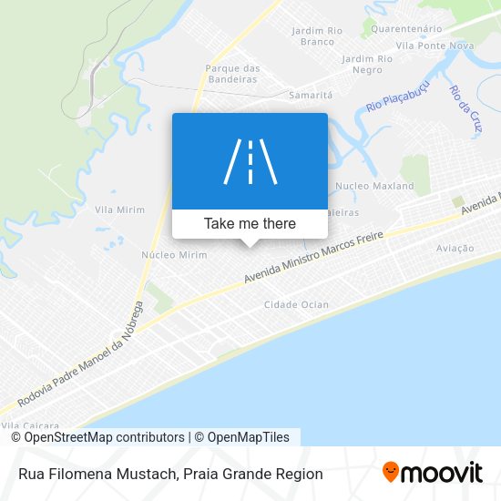 Rua Filomena Mustach map