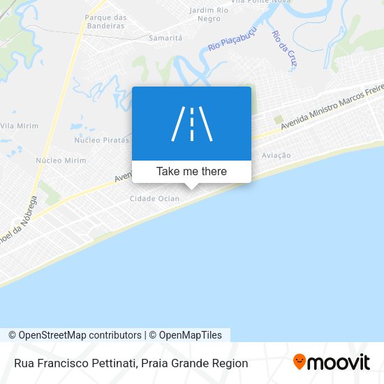 Rua Francisco Pettinati map