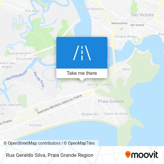 Rua Geraldo Silva map