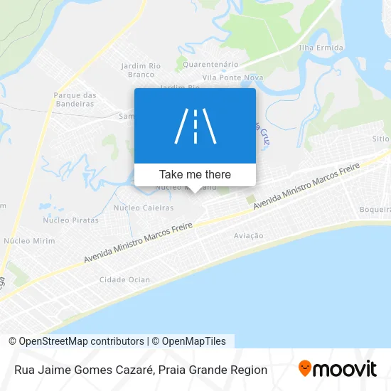 Rua Jaime Gomes Cazaré map
