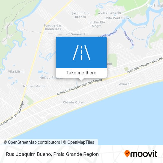 Rua Joaquim Bueno map