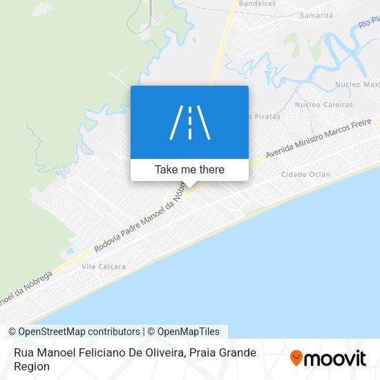 Rua Manoel Feliciano De Oliveira map