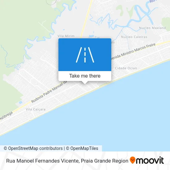 Rua Manoel Fernandes Vicente map