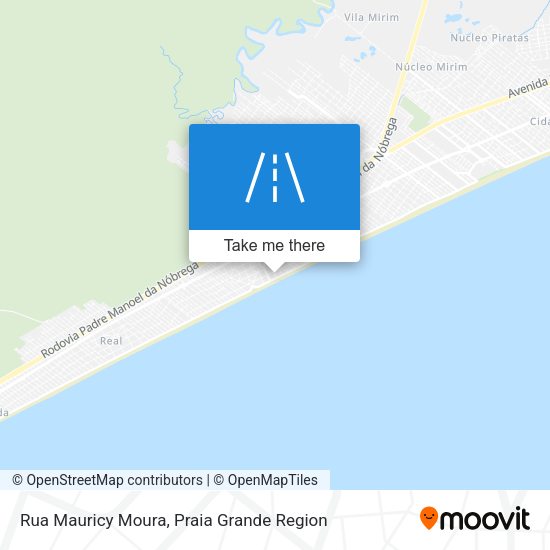 Rua Mauricy Moura map