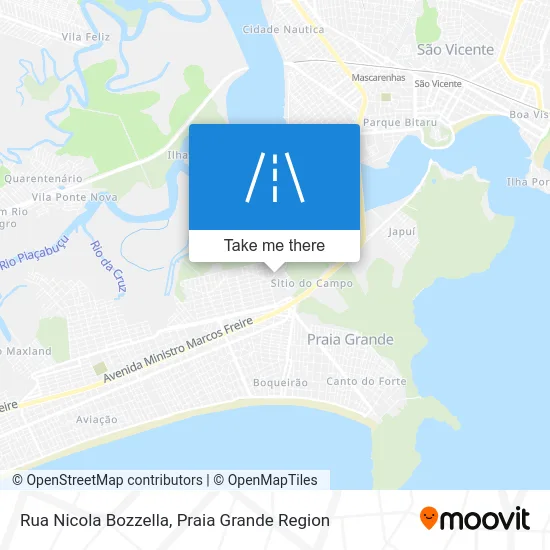 Rua Nicola Bozzella map