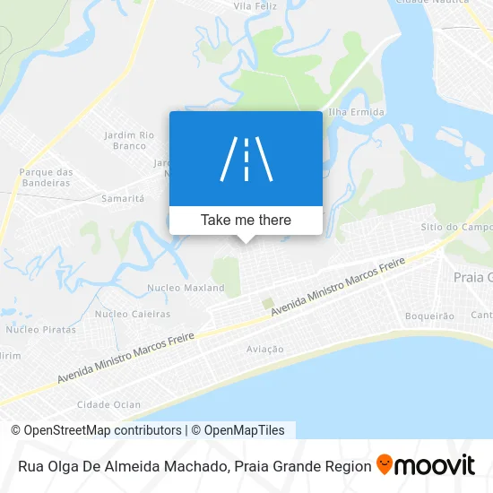 Rua Olga De Almeida Machado map