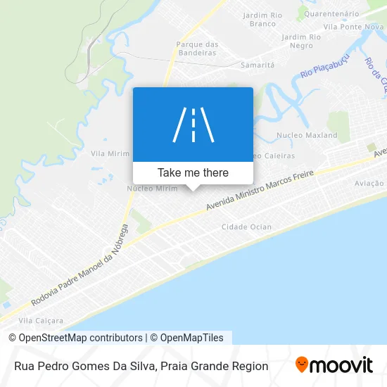 Rua Pedro Gomes Da Silva map