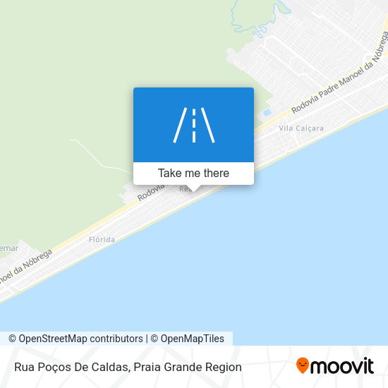 Rua Poços De Caldas map