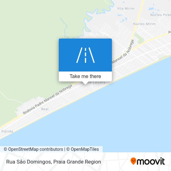 Rua São Domingos map