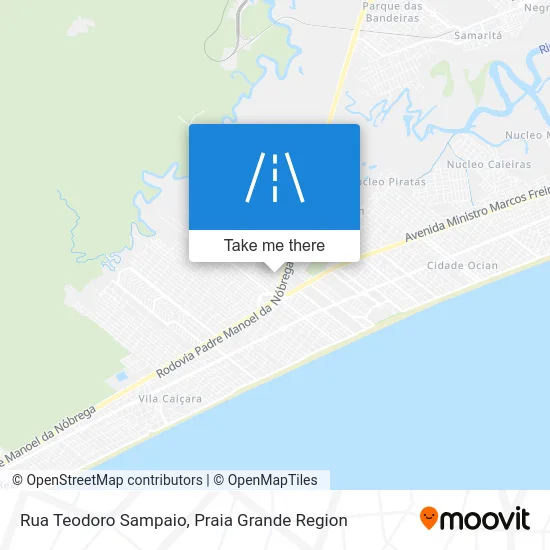 Rua Teodoro Sampaio map