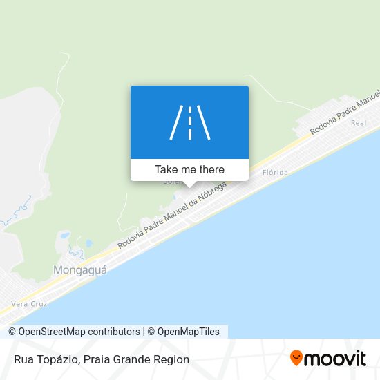 Rua Topázio map