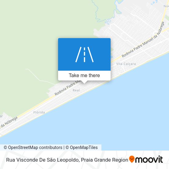 Rua Visconde De São Leopoldo map