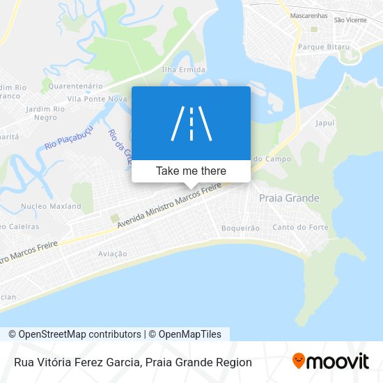 Rua Vitória Ferez Garcia map