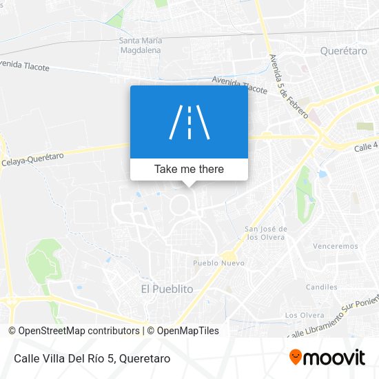 Calle Villa Del Río 5 map