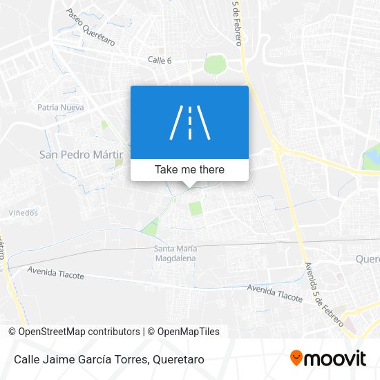 Mapa de Calle Jaime García Torres
