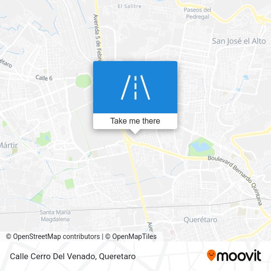 Calle Cerro Del Venado map