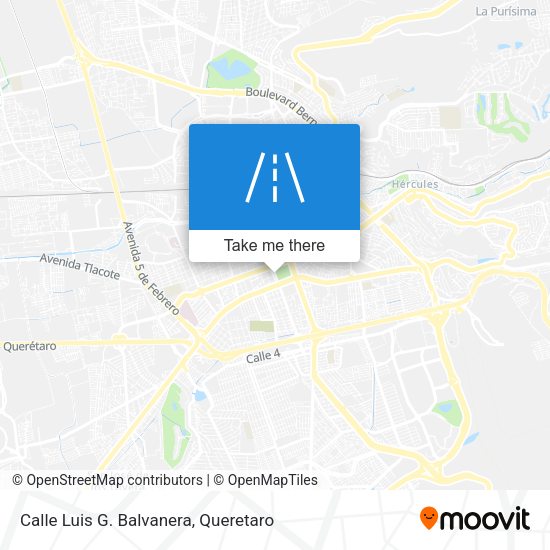 Calle Luis G. Balvanera map