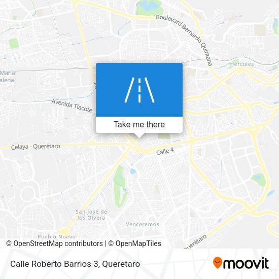 Mapa de Calle Roberto Barrios 3