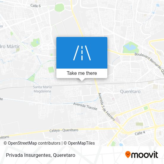 Privada Insurgentes map
